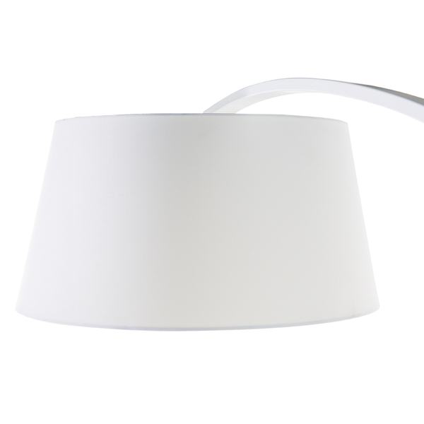 Stehlampe BENUE Metall Weiß