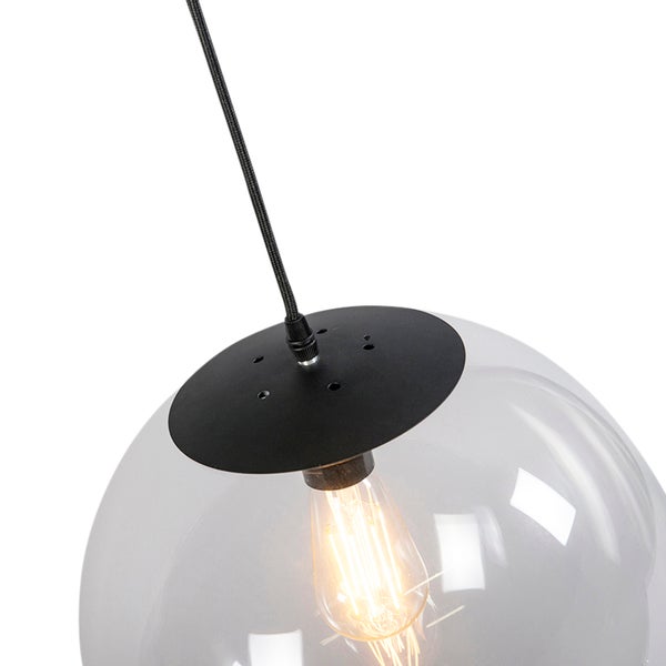 Moderne Hängelampe transparent 35 cm - Pallon