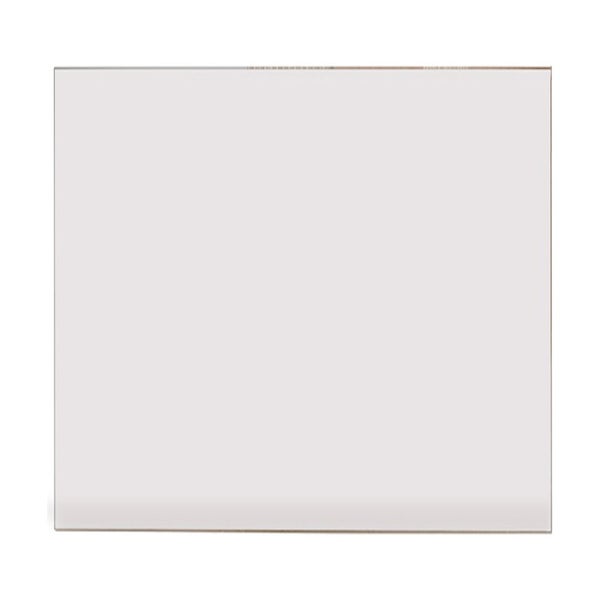 Quadratische, transparente Platte aus Acrylglas für Heimwerkerprojekte.