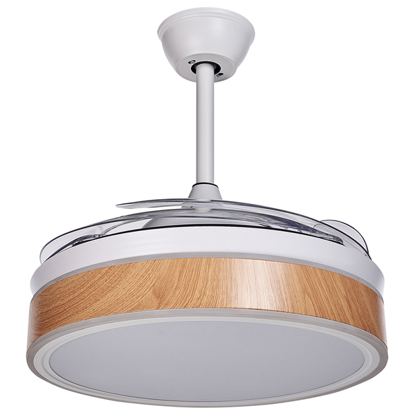 Deckenventilator mit Licht FREMONT mit Fernbedienung Weiß