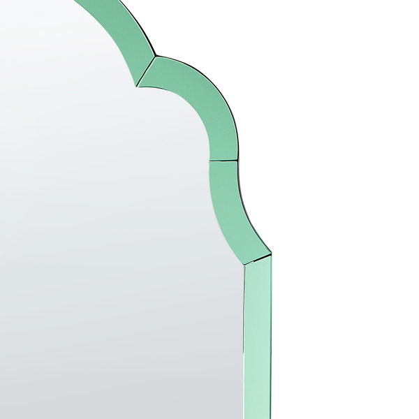 Wandspiegel NORVILLE 60 cm 89 cm Grün