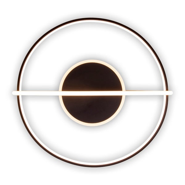 Moderne LED-Wandleuchte mit kreisförmigem Design