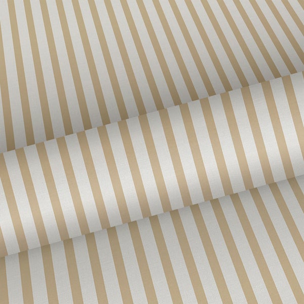 Sanders und Sanders Tapete Streifen Gelb und Beige - 53 cm x 10.05 m - 640705