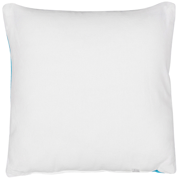 Dekokissen 2er Set WARANASI Baumwolle 45 x 45 cm Blau