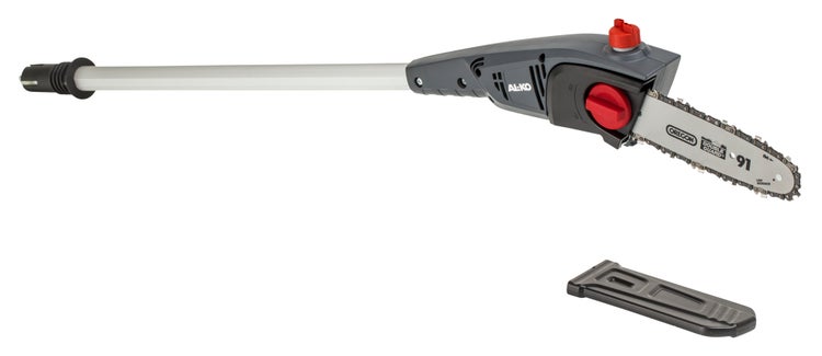 AL-KO Hochentaster-Aufsatz für Multitool mit Oregon-Kette, Schwert und Kettenschutz.