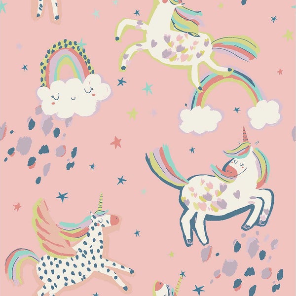Next Vliestapete | Party Unicorn - 10mx52cm
