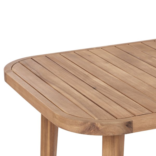 Gartentisch PARAGGI 180 cm 90 cm zertifiziertes Akazienholz Braun