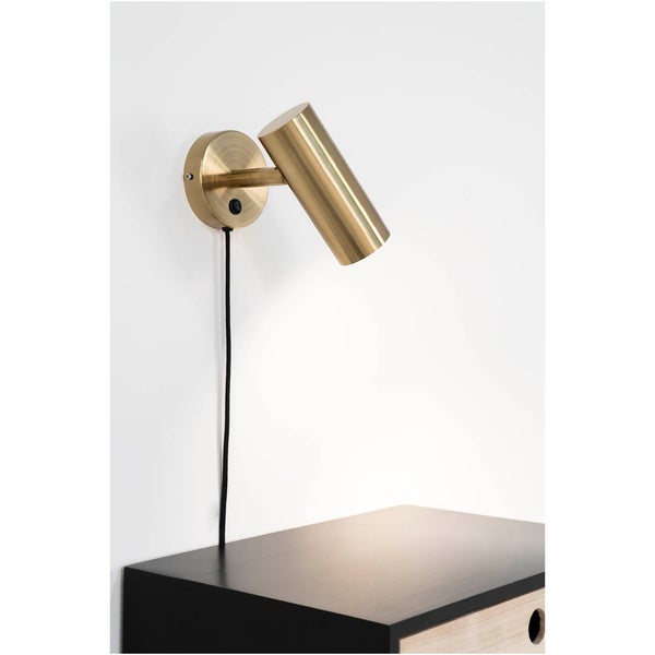 Paris Wandlampe 10x22x15cm Messing dekor. 10 X 15 X 22 cm