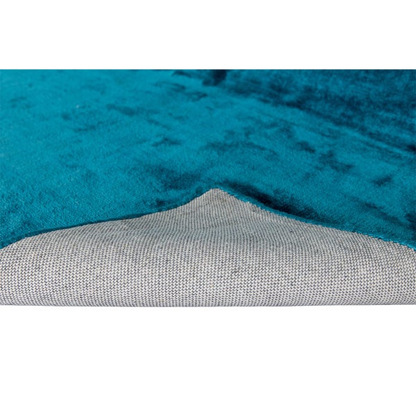 Indra Teppich 242x171cm türkis. 171 X 242 X 1 cm