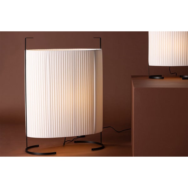 Rennes - Large Beleuchtung Stehlampe 60x30x80cm Beige. 30 X 60 X 80 cm
