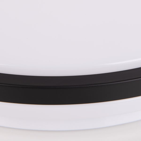 Technische Zeichnung einer runden Deckenleuchte mit einem Durchmesser von 305 mm und einer Höhe von 65 mm.