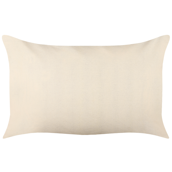 Dekokissen 2er Set ARDISIA Baumwolle 40 x 60 cm Hellbeige Streifenmuster