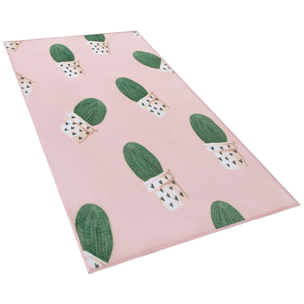 Kinderteppich ELDIVAN Rosa 80 x 150 cm