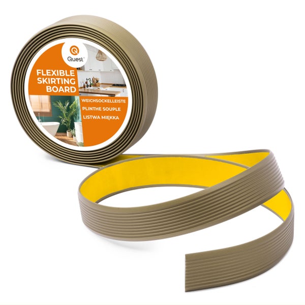 Flexible Sockelleiste auf Rolle, selbstklebend