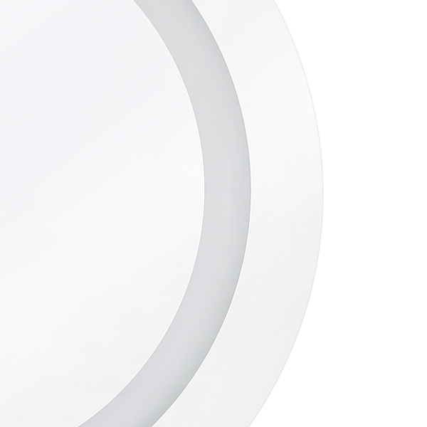 Ausschnitt eines runden Spiegels