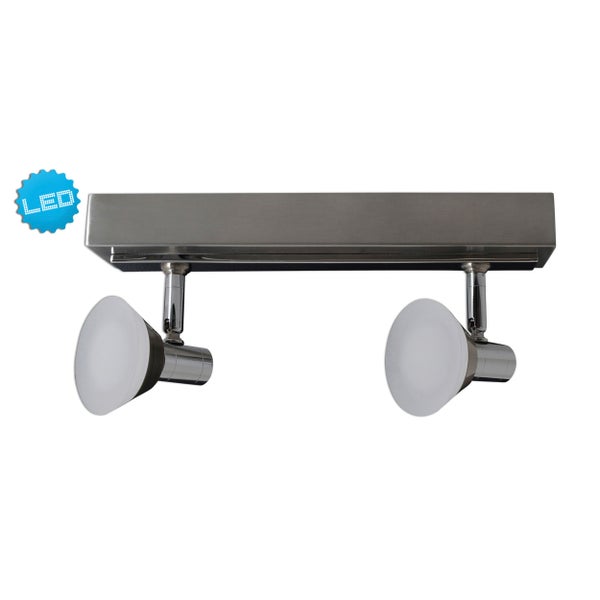 Deckenleuchte mit zwei LED Strahlern