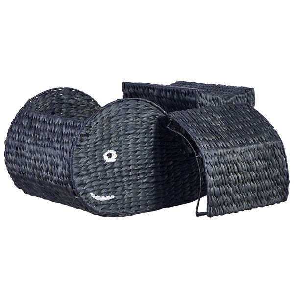 Dekorative Aufbewahrungskiste in Form eines Käfers aus Wasserhyazinthe