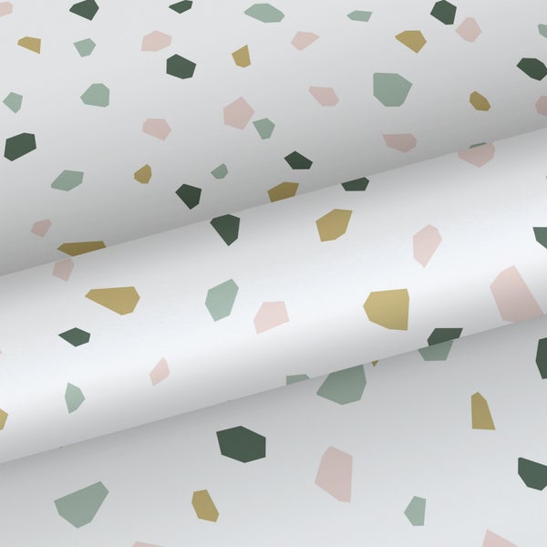Walls4You Tapete Terrazzo-Motiv Multicolor - 53 cm x 10.05 m - 935313