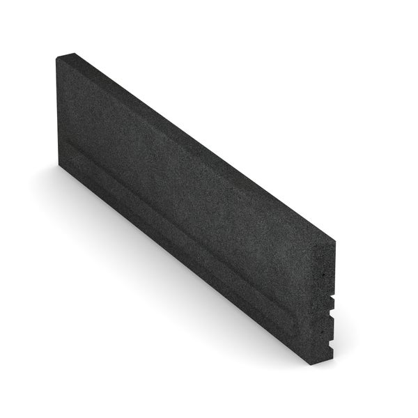 Randbegrenzung aus Kunststoff