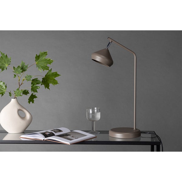 Isaberg Tischlampe mocca. 13 X 13 X 52 cm