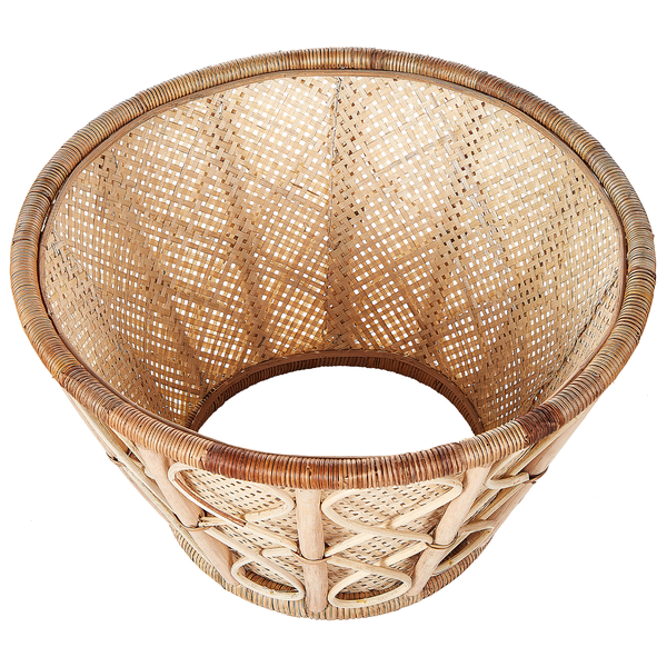 Lampenschirm aus Rattan