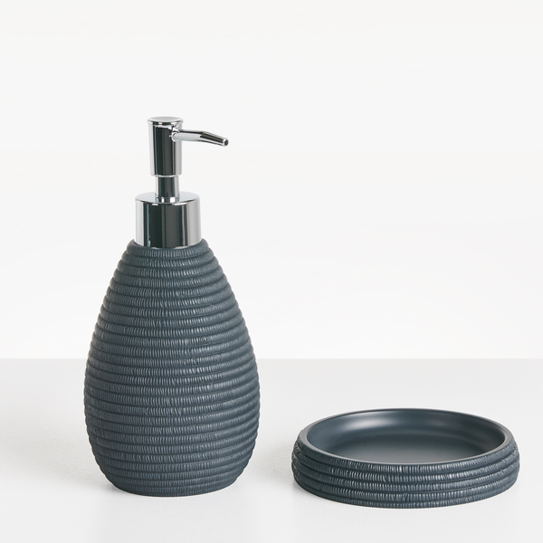 Badaccessoires Set 5-teilig QUILCA Dunkelblau
