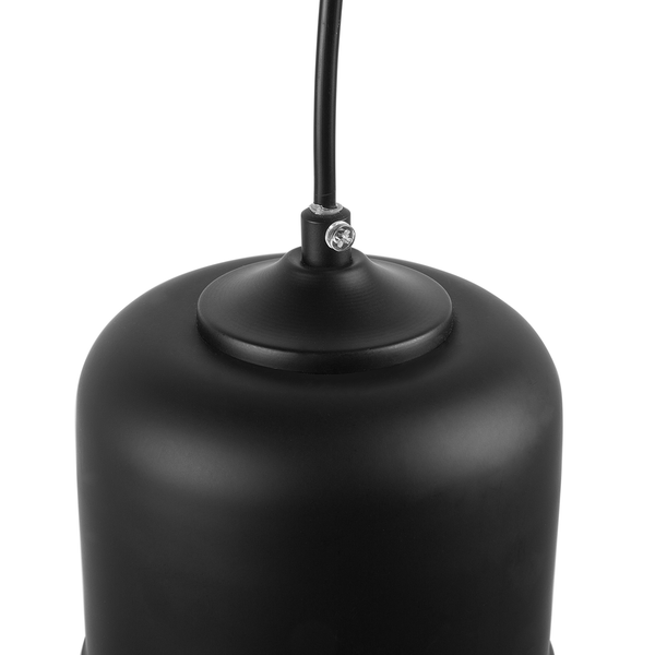 Hängeleuchte PURUS Glas Schwarz