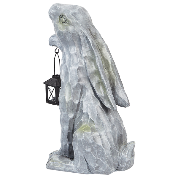 Dekofigur Hasenform grau 37 cm ARGILLY
