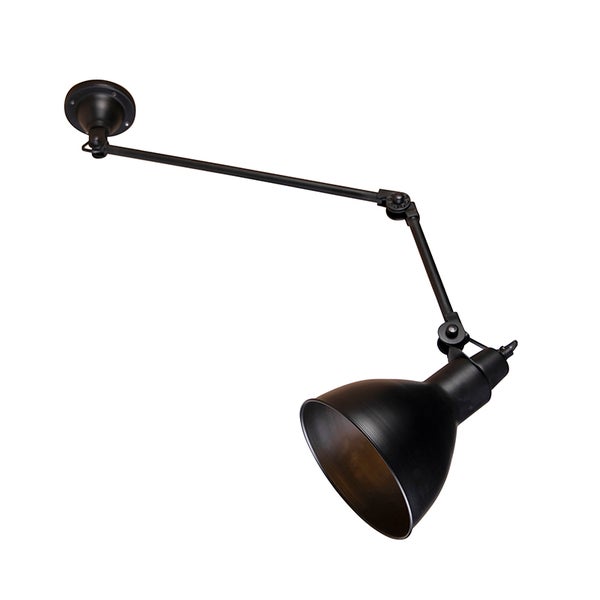 Schwenkbare Wandleuchte zur flexiblen Ausrichtung des Lichts