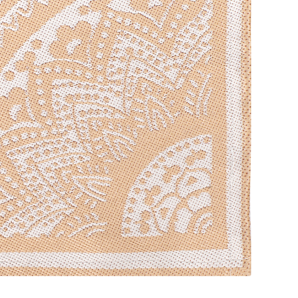 Outdoorteppich HUBLI Beige 80 x 150 cm