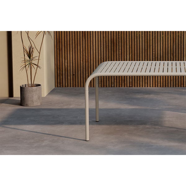 Borneo Gartentisch beige. 100 X 200 X 75 cm
