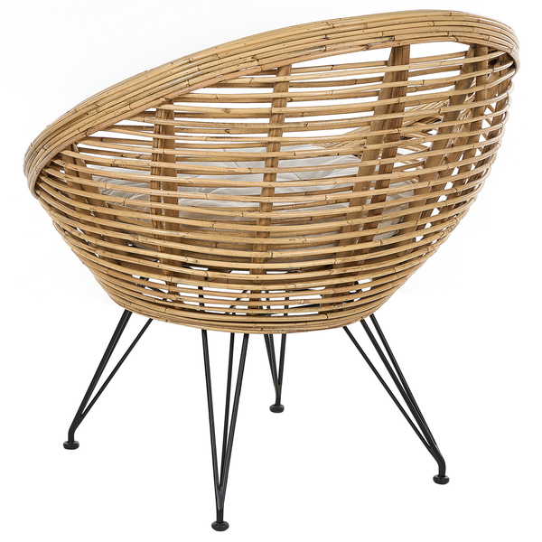 Gartenstuhl MARATEA Rattan Naturfarben