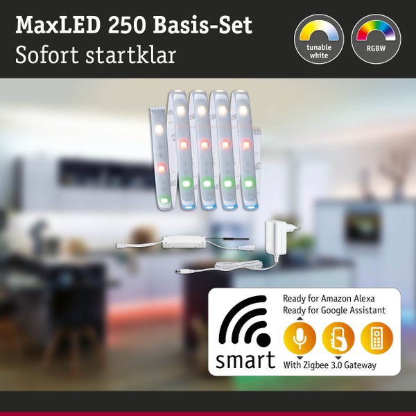 LED Bettlicht mit Bewegungsmelder zur Montage unter dem Bettgestell inklusive Netzteil und Befestigungsmaterial zur indirekten Beleuchtung