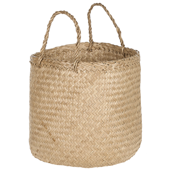Geflochtener Korb mit zwei Griffen