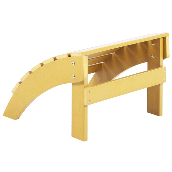 Garten Fußhocker ADIRONDACK Gelb