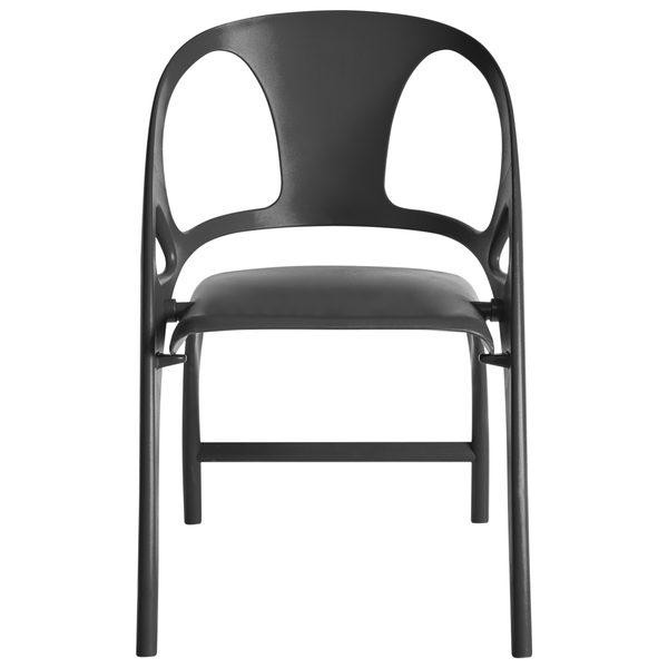 Gartenstuhl 4er Set klappbar NEMI Schwarz
