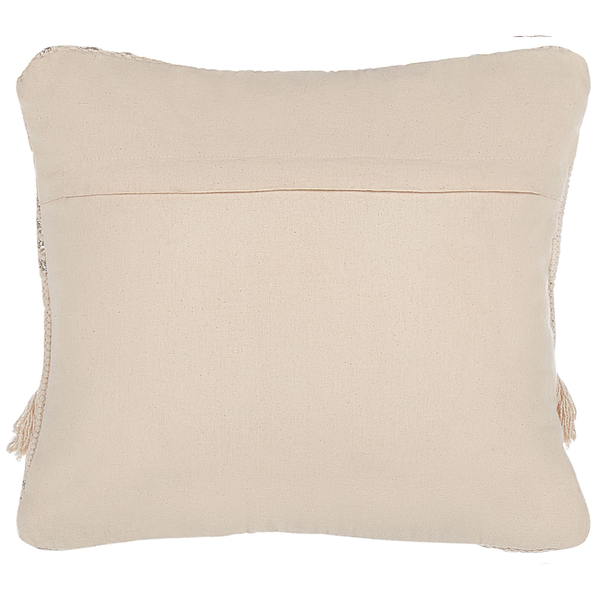 Dekokissen 2er Set VAYALI Baumwolle 45 x 45 cm Beige Streifenmuster