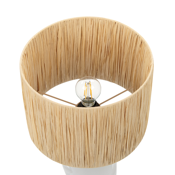 Tischleuchte mit Lampenschirm und Leuchtmittel