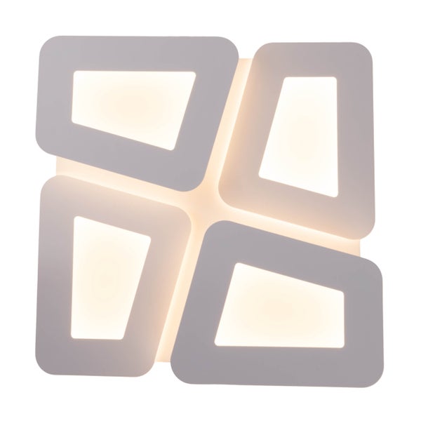 Moderne LED-Deckenleuchte mit floralem Design für eine helle und stilvolle Beleuchtung