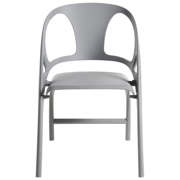 Gartenstuhl 4er Set klappbar NEMI Grau