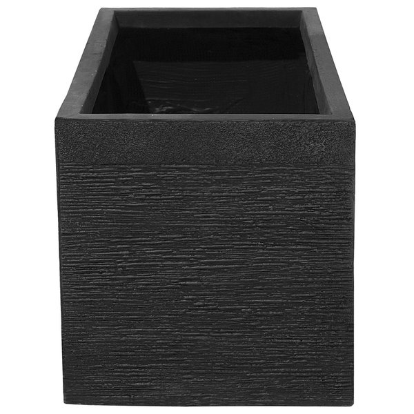 Blumenkübel MYRA Keramik 60 cm Schwarz