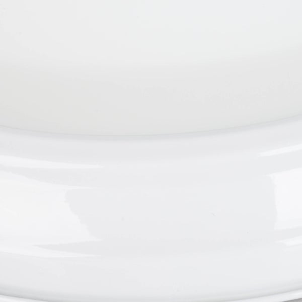 Detailansicht eines runden, emaillierten Stahlprodukts