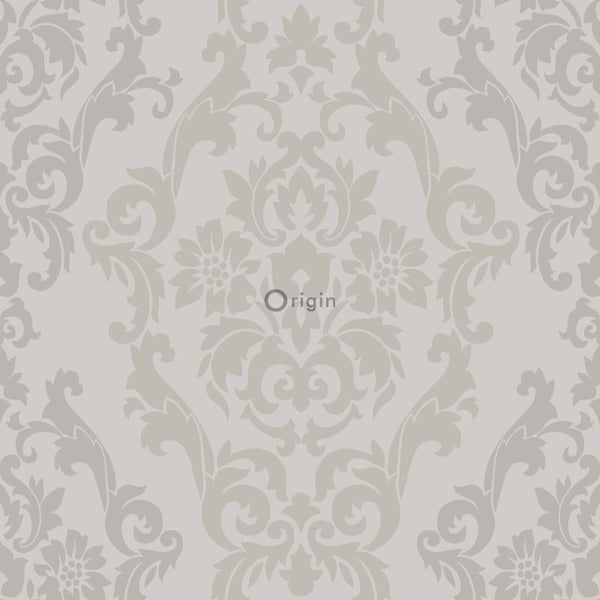 Origin Wallcoverings Tapete Ornamente Taupe - 53 cm x 10.05 m - 346211