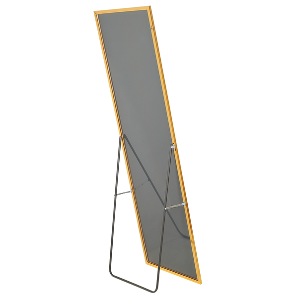 Standspiegel BEAUVAIS 156 cm Metall Gold