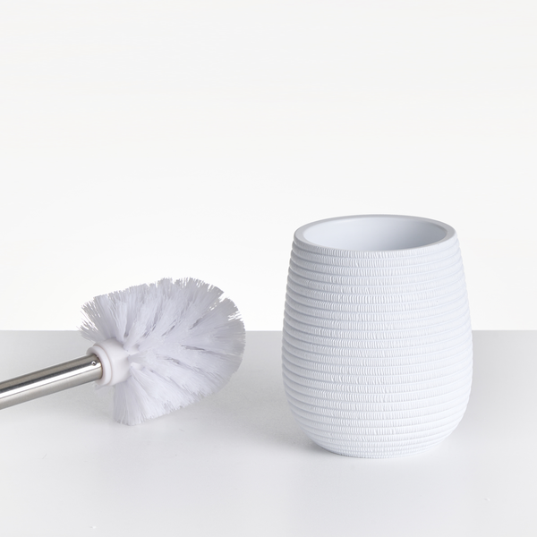 Badaccessoires Set 5-teilig QUILA Weiß