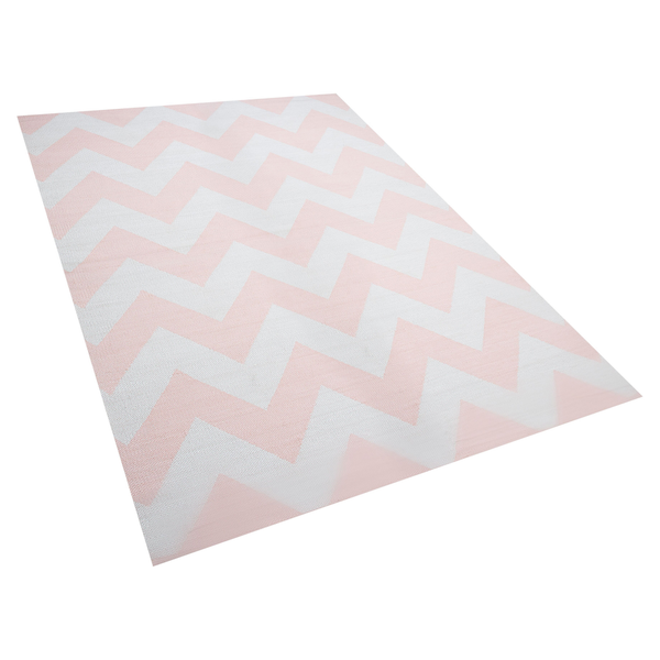 Outdoorteppich KONARLI Rosa 140 x 200 cm