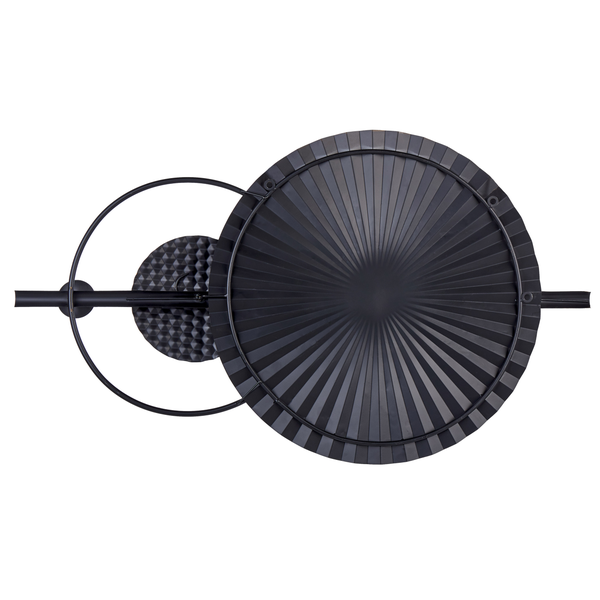 Dekorative Wanduhr aus Metall