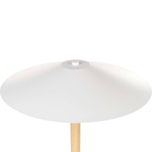 Stehlampe MOPPY Eichenholz Weiß