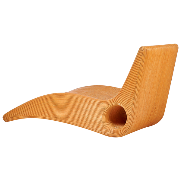 Sonnenliege AIROLE Rattan Braun