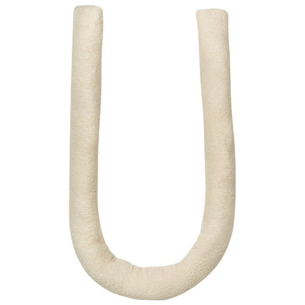 Dekokissen GLADIOLUS Bouclé 172 x 14 cm Beige Ohne Muster